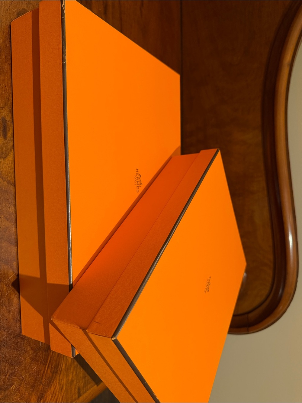 Two authentic HERMES boxes. - Picture 3 of 6